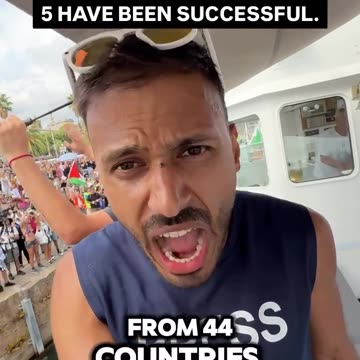 THE 38TH FLOTILLA ATTEMPT TO GAZA