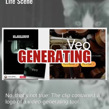 Fact Check: Video Of Cat Riding Leopard Does NOT Document Real-Life Scene