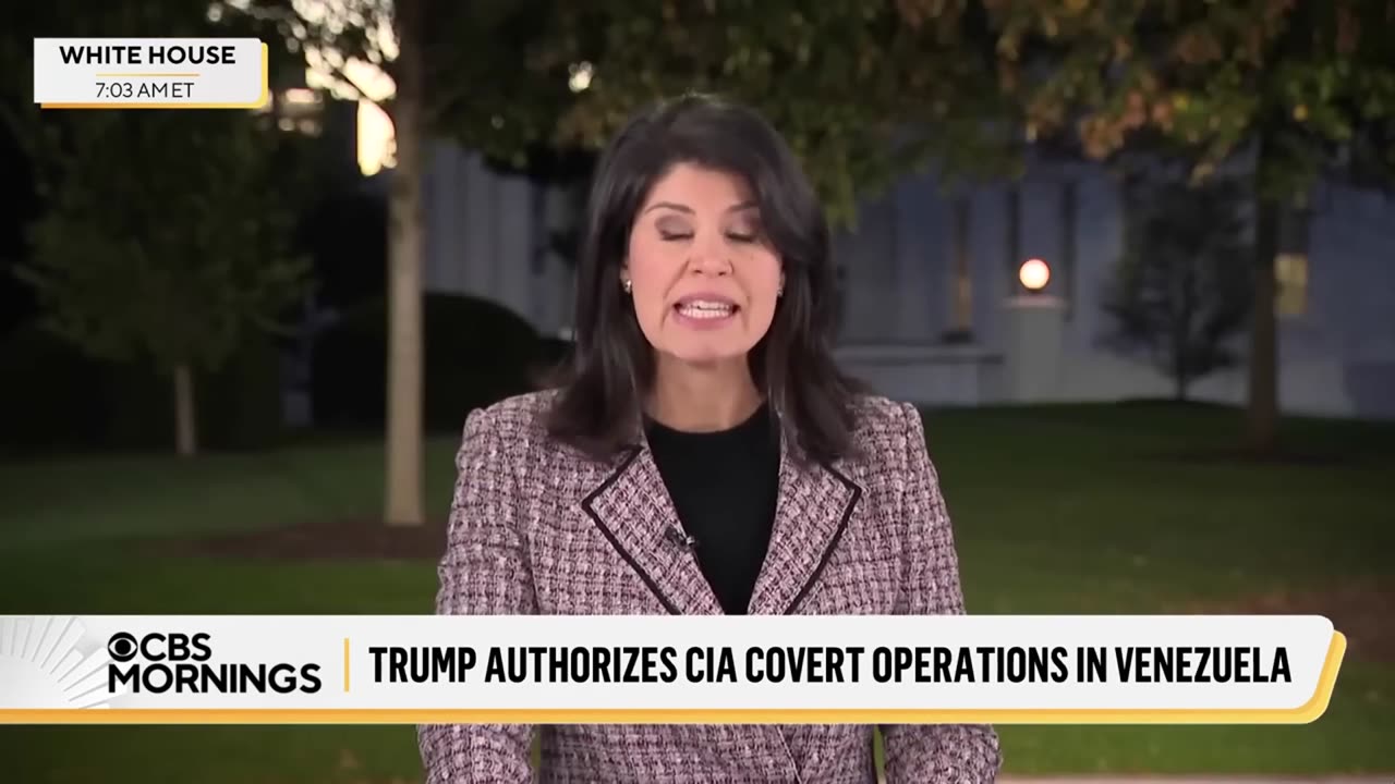 Trump explains why he authorized covert CIA operations in Venezuela