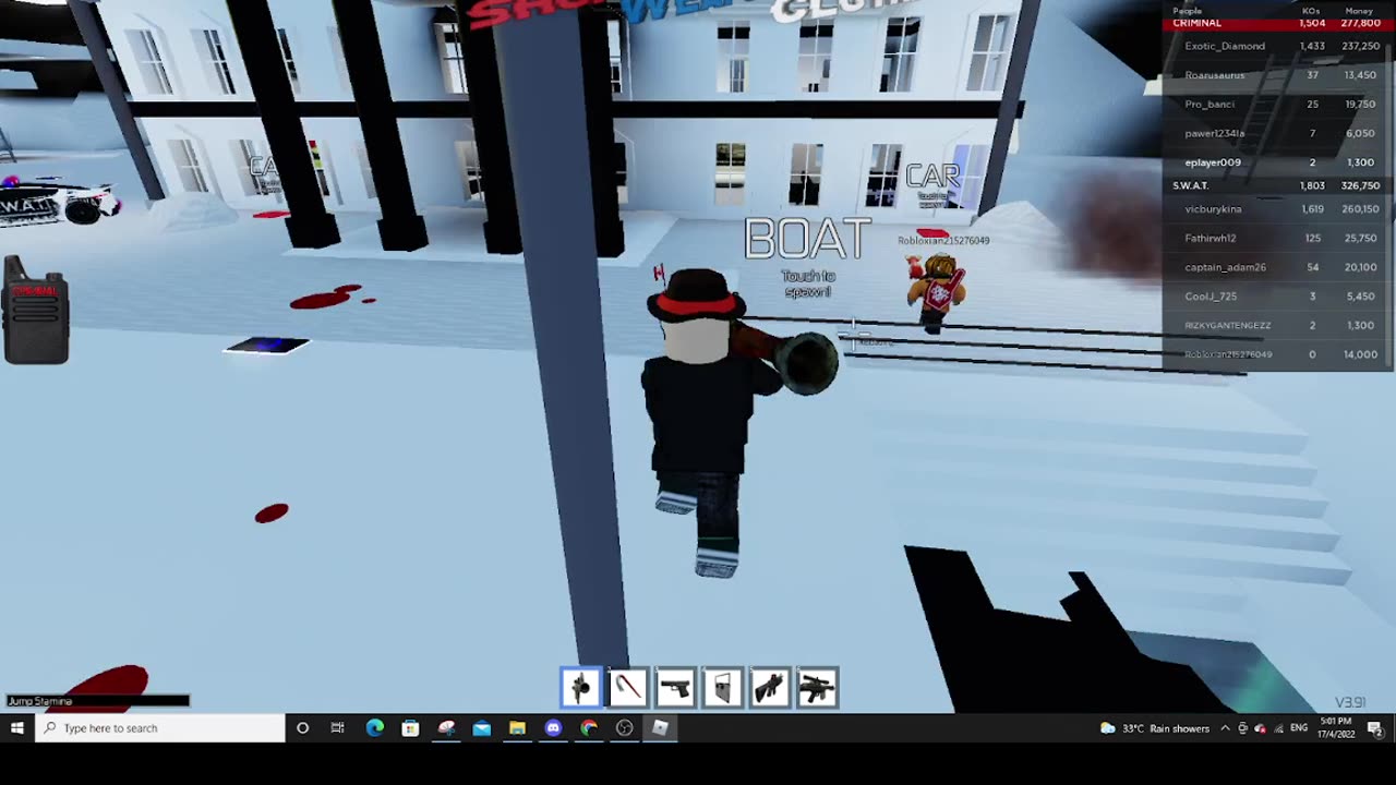 Criminal VS SWAT roblox