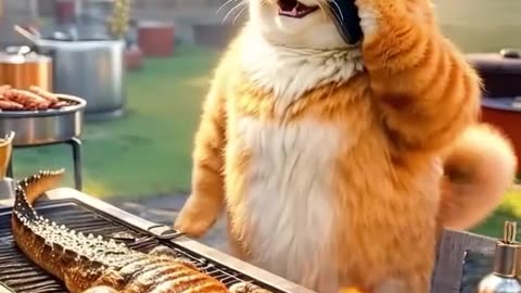 Cat life enjoy
