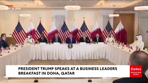 Trump Touts 'At Least $10 Trillion Of Investment And Potential Investment' On Middle East Trip