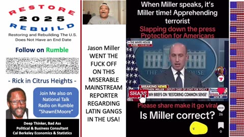 Trump Cabinet Member Jason Miller Went The F*ck Off on Mainstream Reporter