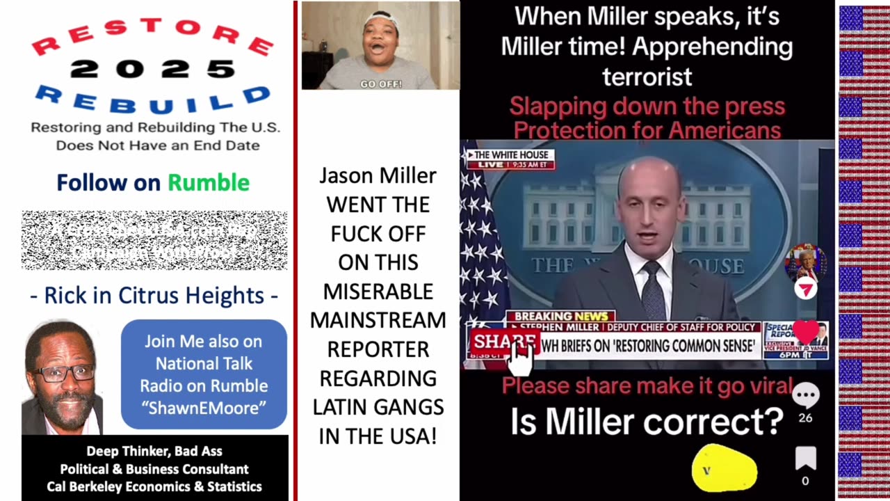 Trump Cabinet Member Jason Miller Went The F*ck Off on Mainstream Reporter