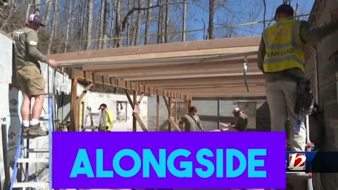 Spring Break brings College Kids to WNC to rebuild homes for H. Helene victims