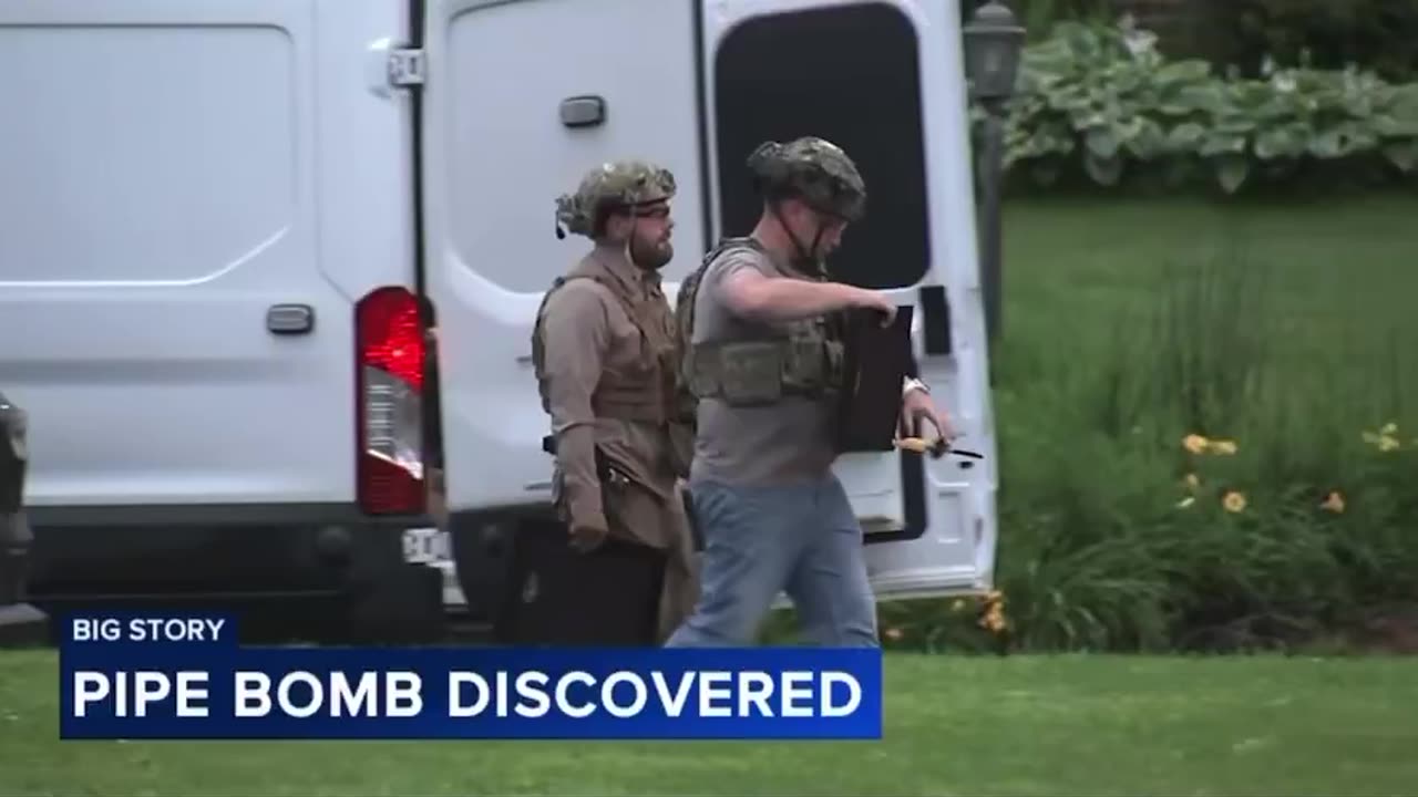BREAKING: 🚨 Police find a PIPE BOMB in the home of an anti-ICE activist Kevin Krebs.