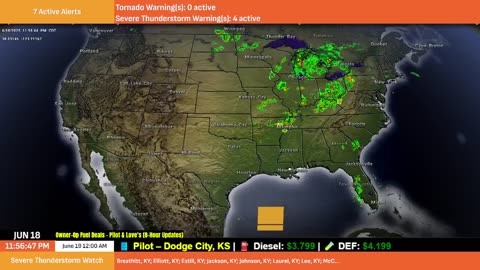 🚨 LIVE: Tornadoes, Damaging Winds & Hail Today!