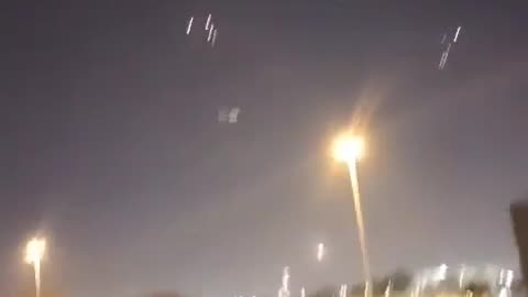 Explosions over Qatar