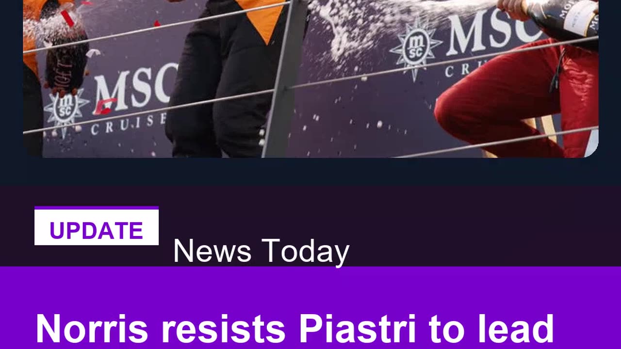 Norris resists Piastri to lead dominant McLaren 1 2 in Austria