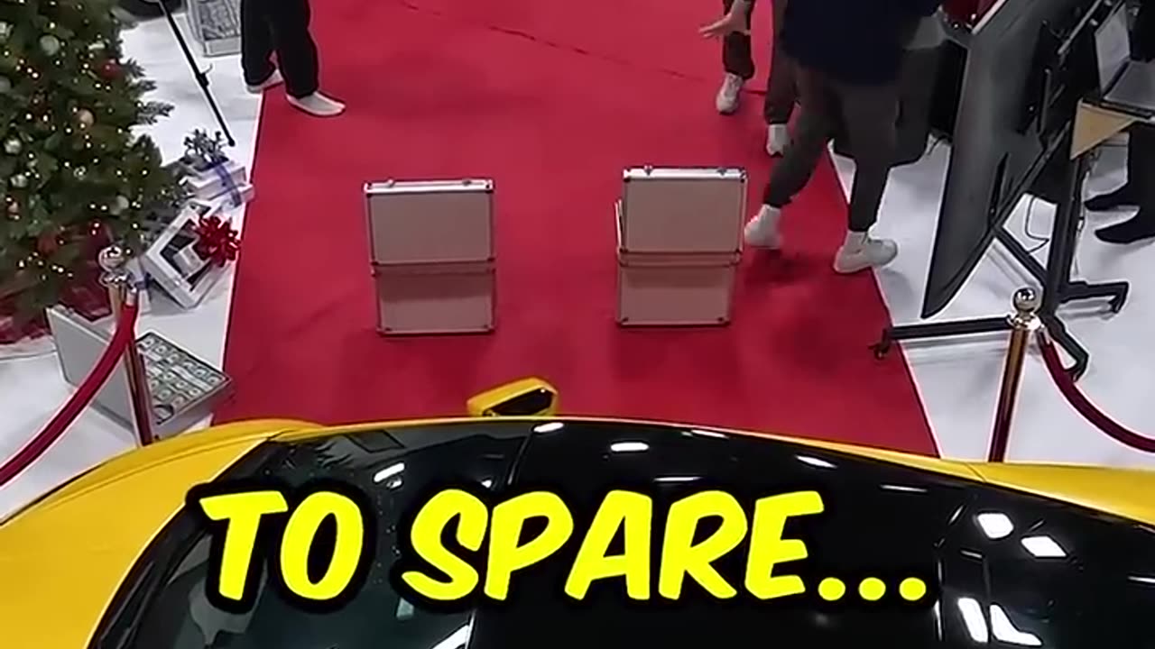 "Anything You Touch, You Keep – $250,000 Lamborghini!"