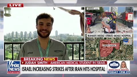US medical student in Israel recounts 'awful, deeply personal' strike on hospital