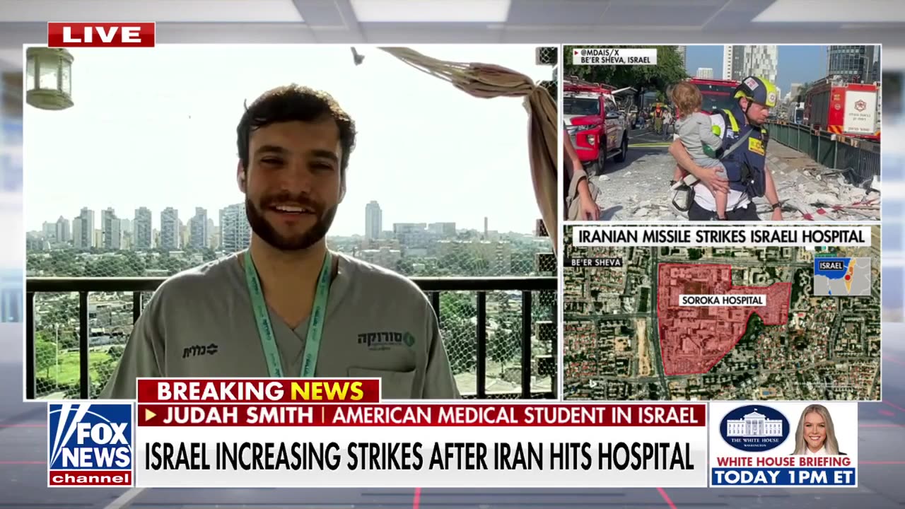 US medical student in Israel recounts 'awful, deeply personal' strike on hospital