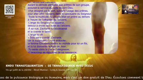 Vie qui jaillit de la stérilité - Réveil Matinal - Curdy & Jeanne / 19 Déc. 25