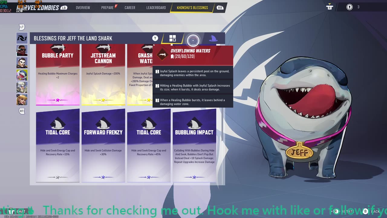 Continued Marvel Zombies, Then Let it Die 1, defending the bass.