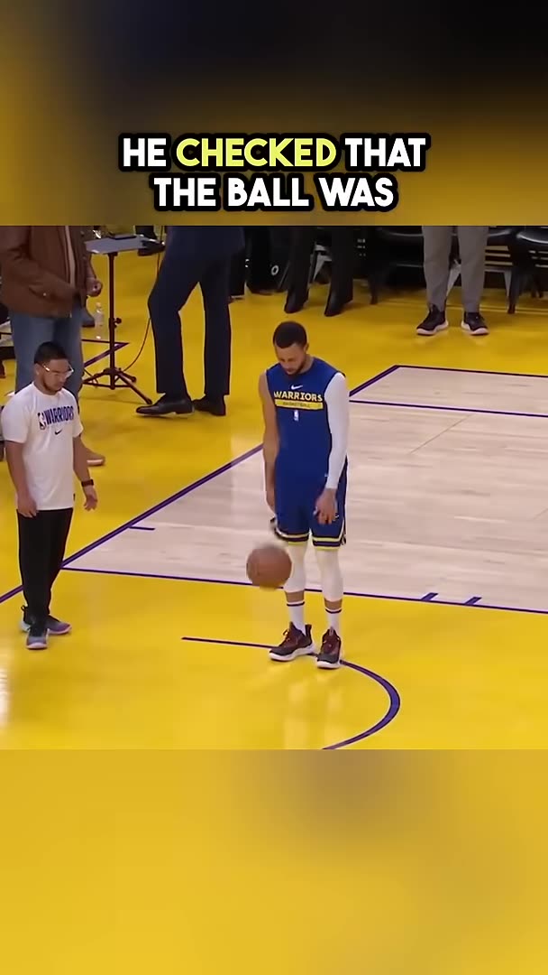 How Stephen Curry exposed a court secret ? 😲