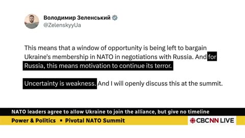 Ukraine offered accelerated path to NATO membership — without clear timeline
