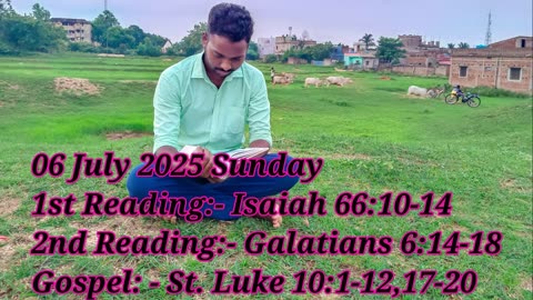 Catholic Daily Gospel and Reading in Hindi 06 July 2025 | Today's Bible Verse | Aaj ka Susamachar