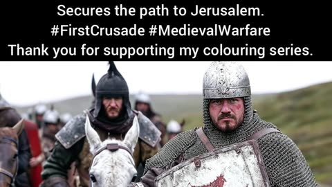 Crusaders vs Seljuks 1097 AD Siege of Nicaea #FirstCrusade