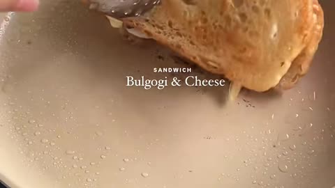 Bulgogi sandwich