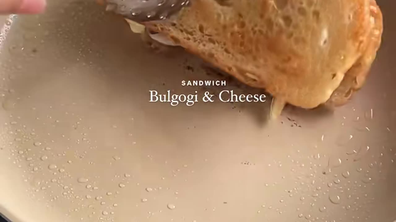 Bulgogi sandwich