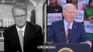 LEFT: Scarborough claims Biden never yelled about ignoring judges RIGHT: Biden yells