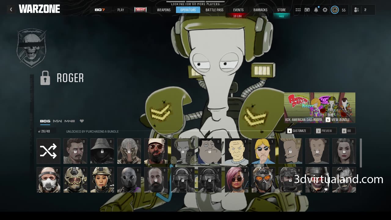 Call of Duty: Warzone Season 05 Reloaded | Wed, Fri and Sun 20:00 pm cdt.
