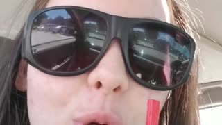 Getting icees with mom 2015