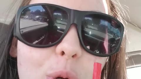 Getting icees with mom 2015