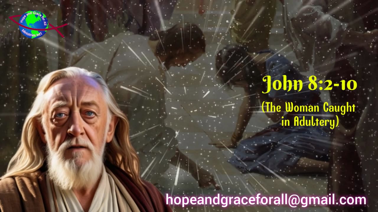 Sir Alec Guinness (Obi-Wan Kenobi, Star Wars) John 8:2-10 (The Woman Caught in Adultery)