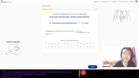 Learning Français : Parler de son weekend, passed propositions exercice