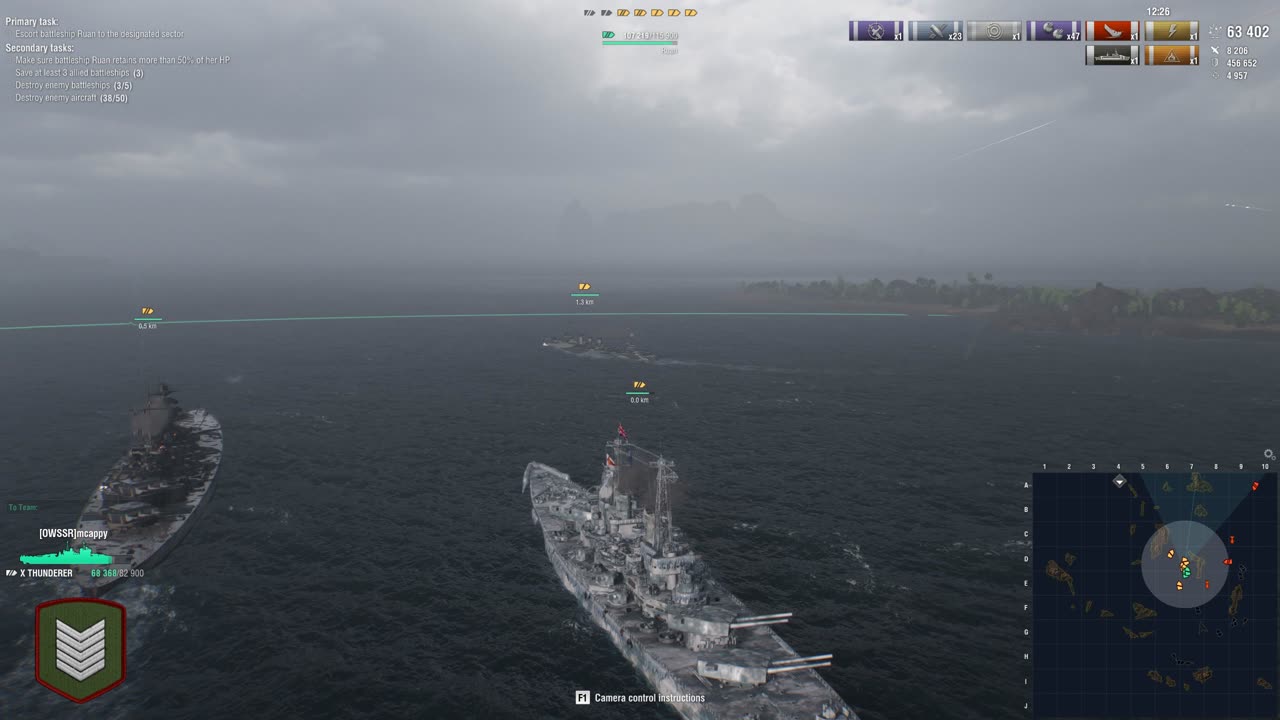 Ships night - Tier 10 operations