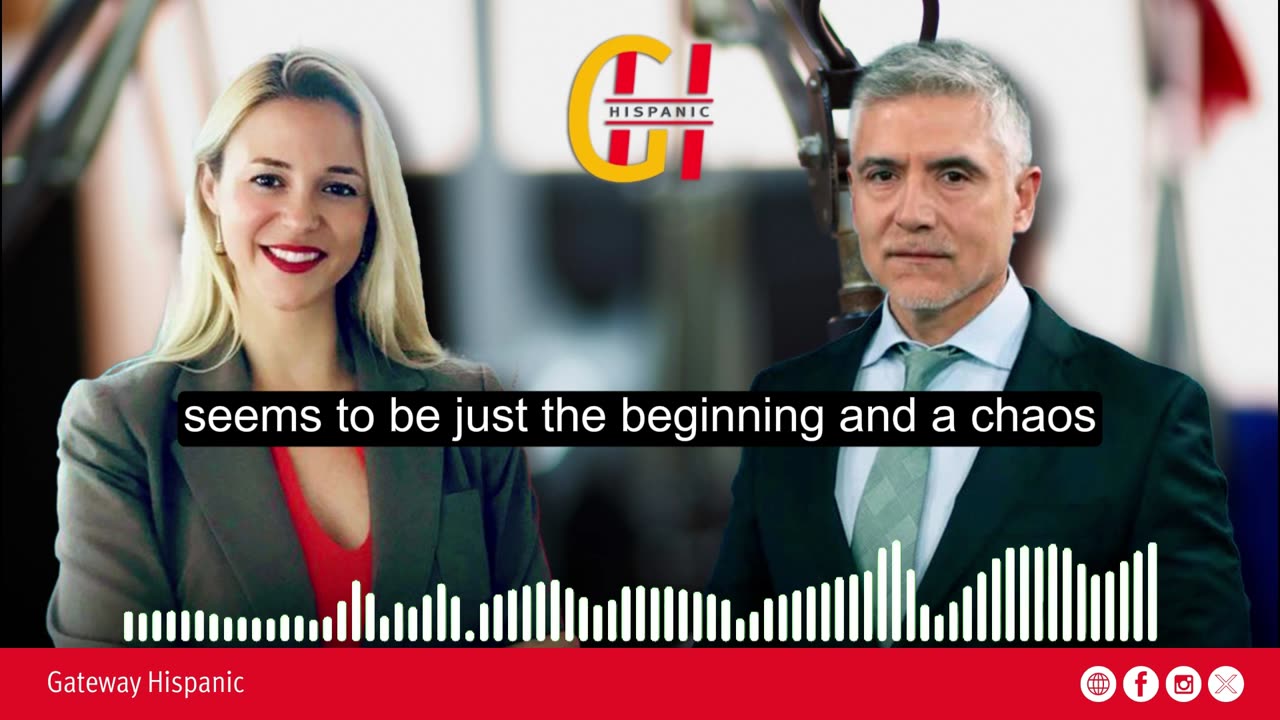 Hugo Macchiavelli entrevista a María Herrera Mellado - Protestas en Los Angeles