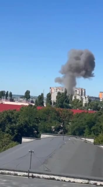 Geran Drone Hit Another TCC Building in Kremenchuk