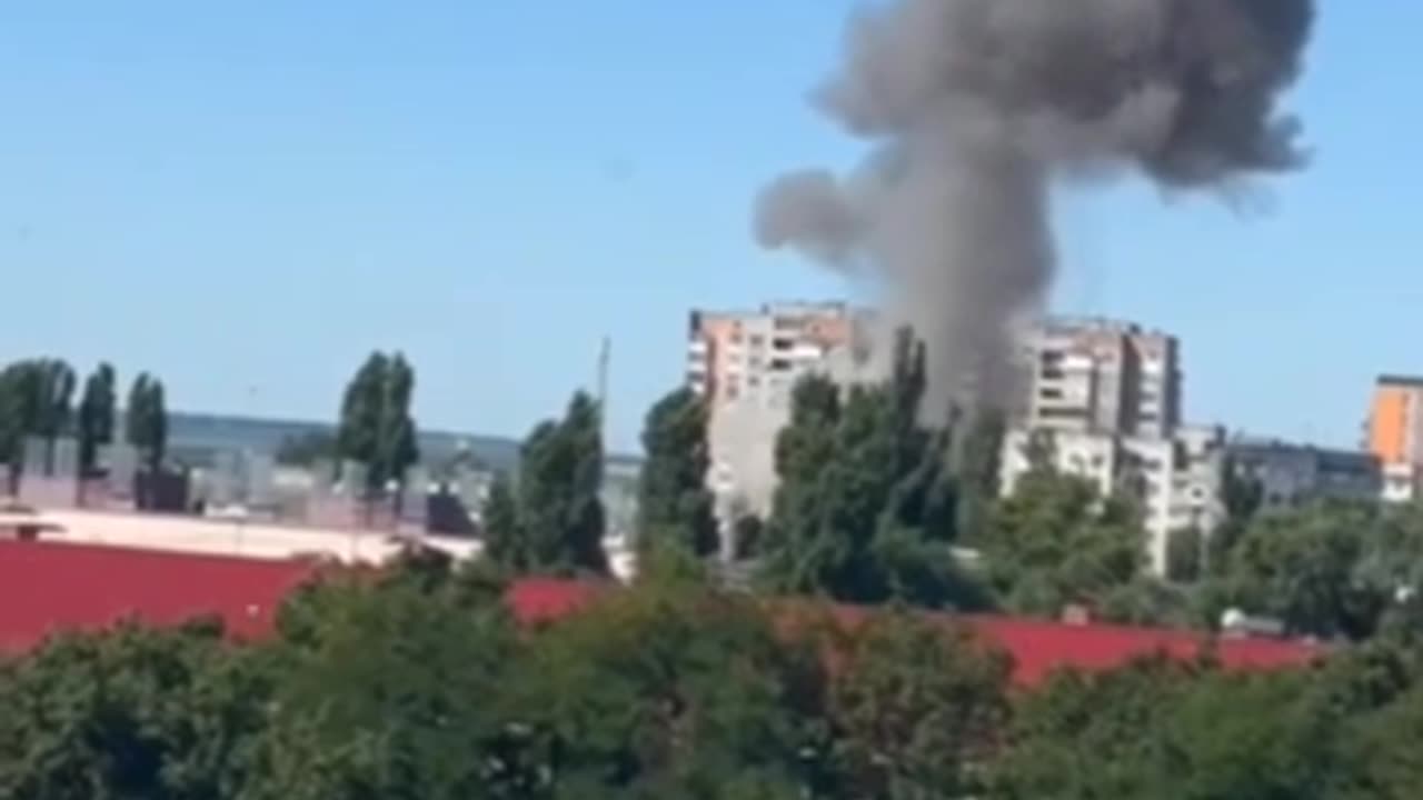 Geran Drone Hit Another TCC Building in Kremenchuk