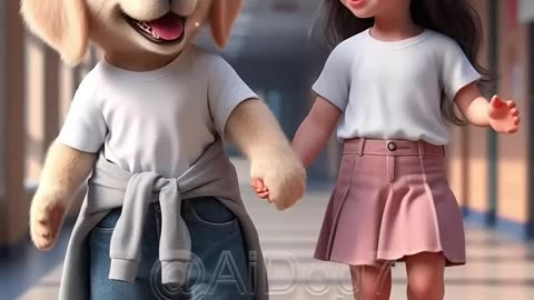 The awkward moment that cute puppy will never forget 😨