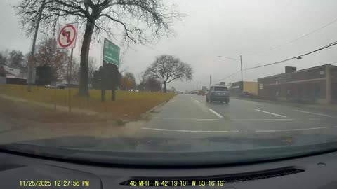Random Driving In Dearborn, Dearborn Heights, And Garden City, Michigan, November 25, 2025