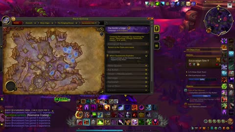 World of Warcraft Excavation Site 9 Level 11 Delve Season 3 Warlock Solo