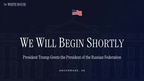 President Trump Greets the President of the Russian Federation