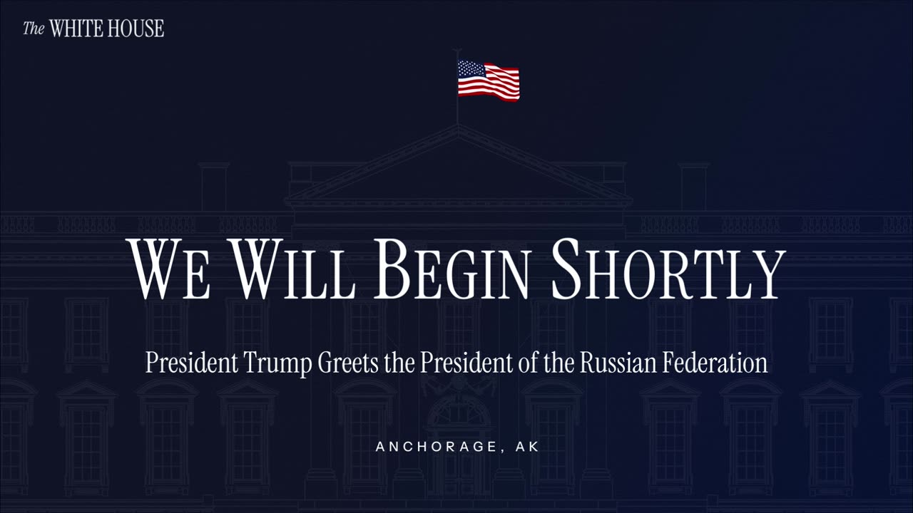 President Trump Greets the President of the Russian Federation