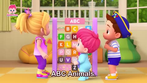 ABC AnimalsㅣAlphabet Songs for KidsㅣBebefinn Nursery Rhymes