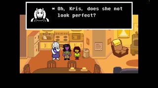 Susie and Kris Church Clothes - Both Dialogue Options [Deltarune Chapter 4]