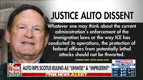 SCOTUS Justice Sam Alito EVISCERATED the other justices for ruling against President Trump