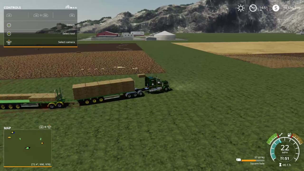 Farming went wrong Farming Simulator 19 (L@@K)!!!!