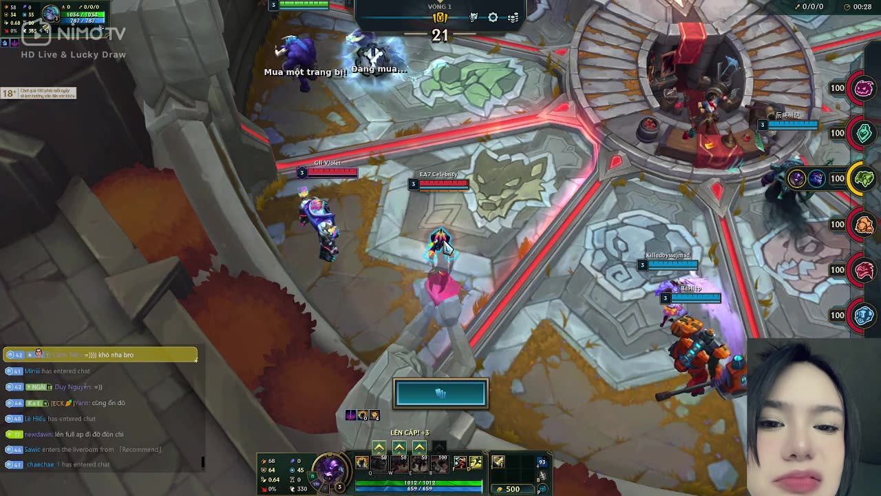 27/4/2025 - Part 2 - Leo rank đơn đôi, aram cùng sbtc