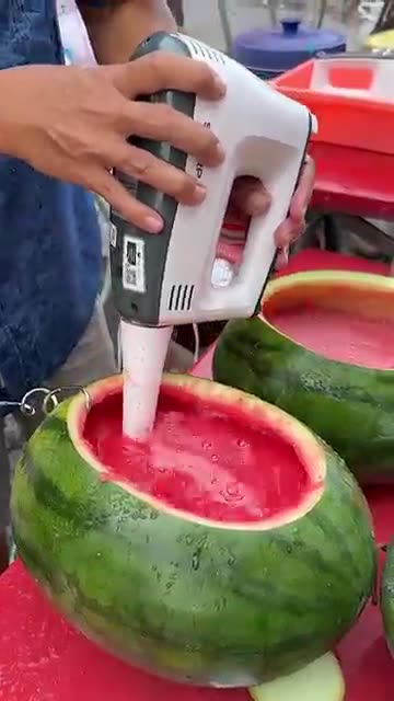 Refreshing Watermelon Drink Hack in Malacca! 🍉✨