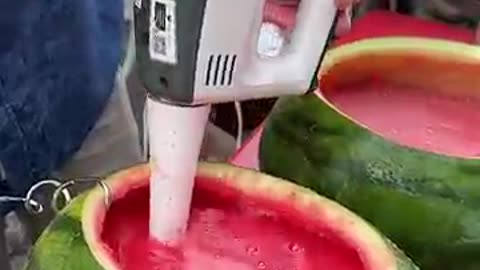 Refreshing Watermelon Drink Hack in Malacca! 🍉✨