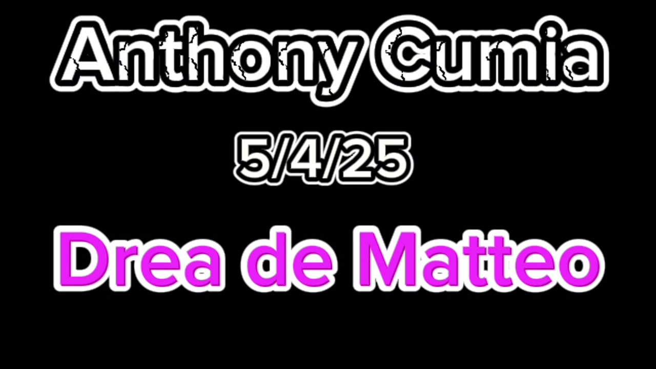 Anthony Cumia: Drea de Matteo talks The Sopranos, how the show ended, TV & marriage - 5/4/25
