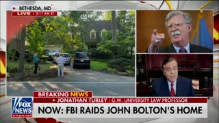 Legal expert Jonathan Turley says the FBI investigation into John Bolton could result in YEARS