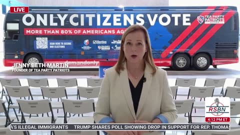 WATCH: RSBN Interviews The Founder of 'Tea Party Patriots' Jenny Beth Martin - 8/20/25