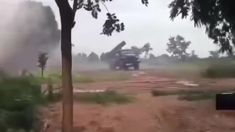 🚀🔥 India Pakistan War | Cambodian BM-21 Rockets Strike Thai Positions | RCF